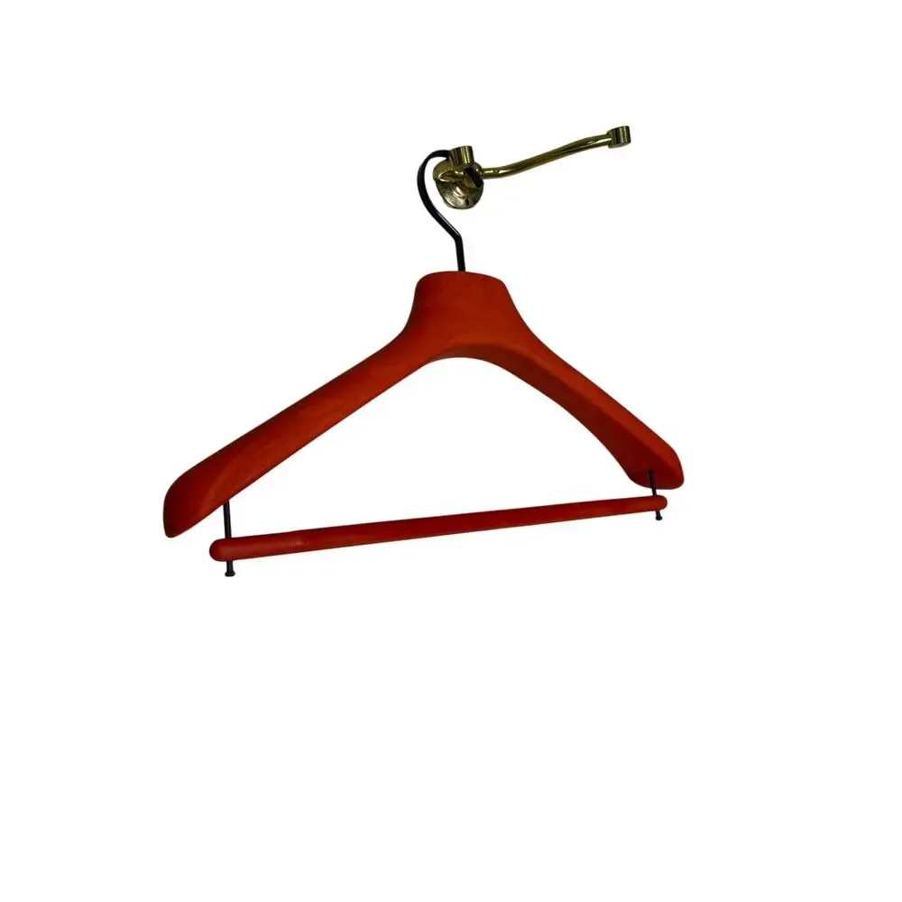 ISAIA NAPOLI Red Composite Coral Suit Hanger
